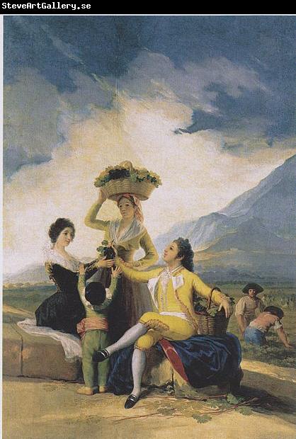 Francisco de Goya The grape harvest